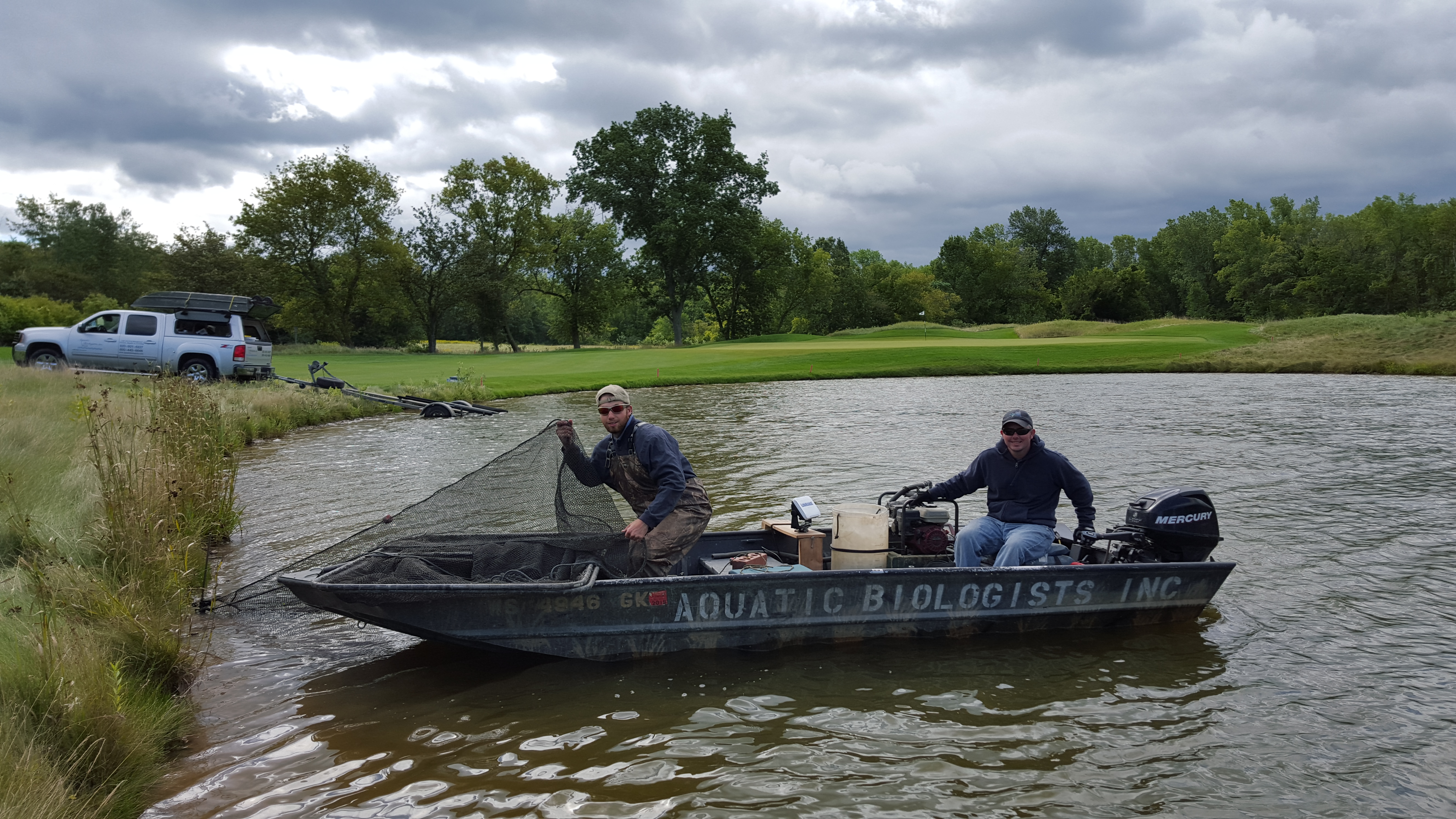 Fyke Netting  Aquatic Biologists, Inc.